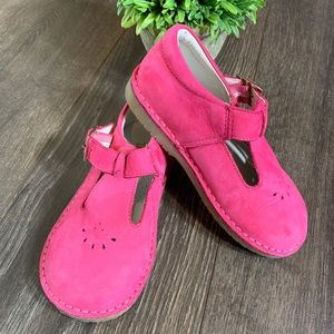 Willits pink suede Mary Jane shoes 11